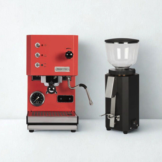 profitec go red with m54 grinder combo deal