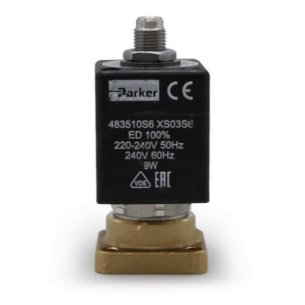 Rancilio Solenoid 3 way valve HCM Parker 483510S6 XS03S6 220-240V 50Hz 9W