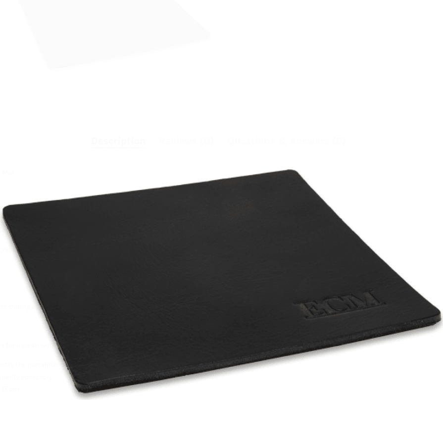 ECM Tamping mat