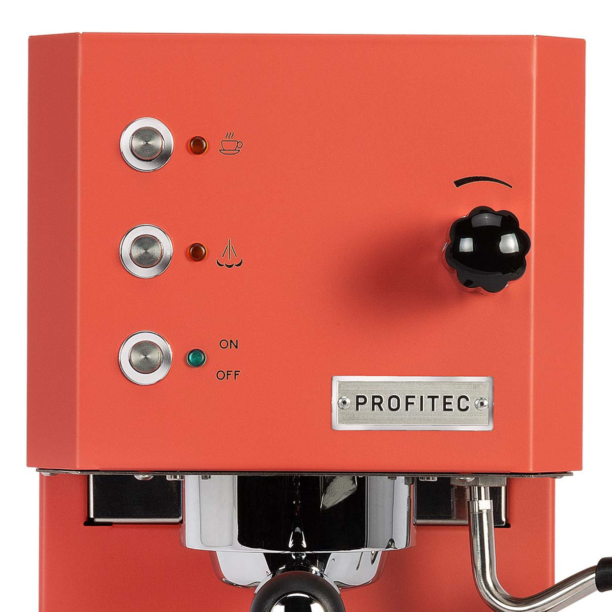profitec go red button panel