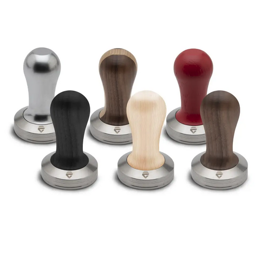 lelit selection or tampers both 57mm and 58mm in different colours