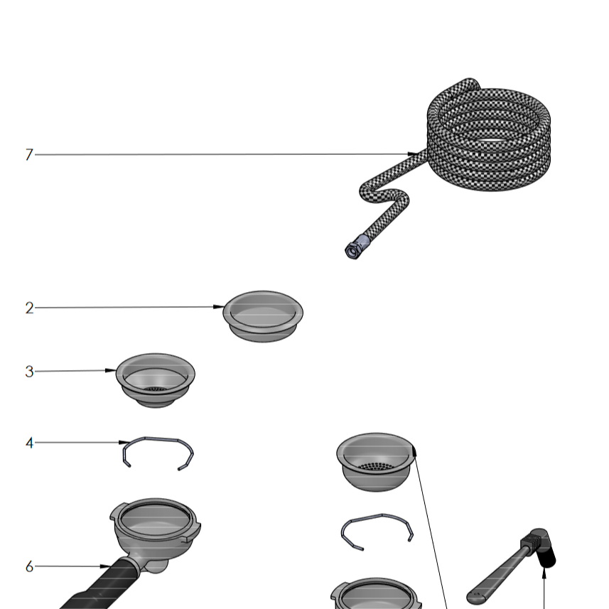 profitec flex hose P3020
