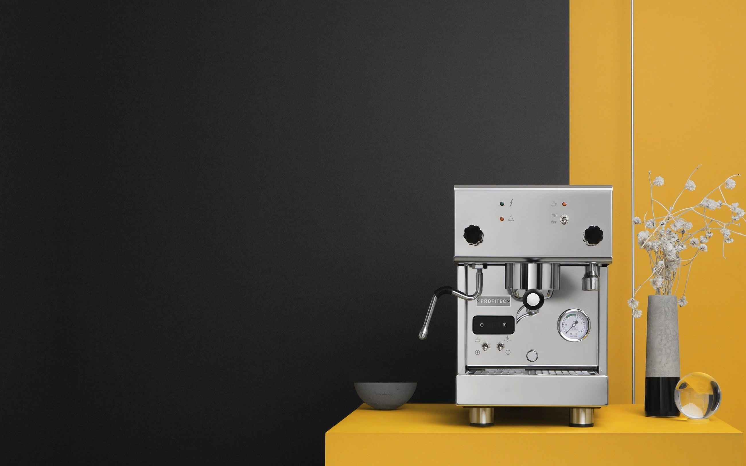profitec products page image of espresso machine