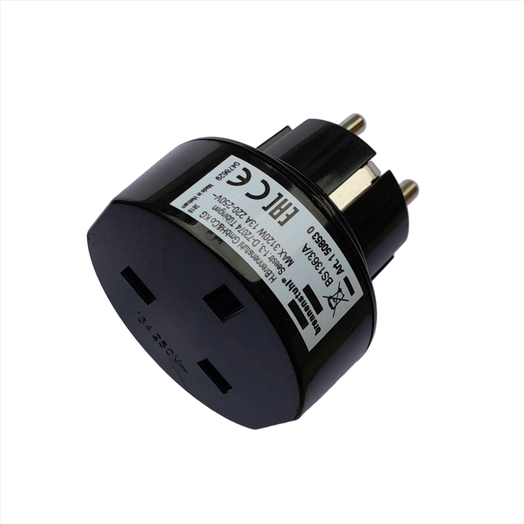 plug adaptor three pin to eu 2 pin