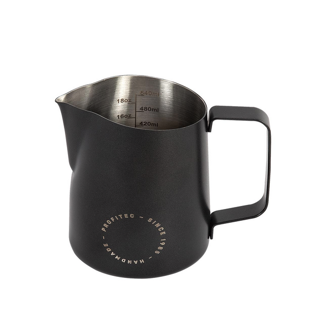 AC500053-001 Profitec espresso black milk jug pitcher 550ml