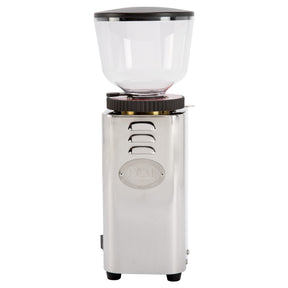 ECM C-Manuale 54 back of silver grinder with logo