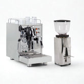 ECM Classika espresso machine and ECM C-Manuale 4 silver grinder special offer combo deal