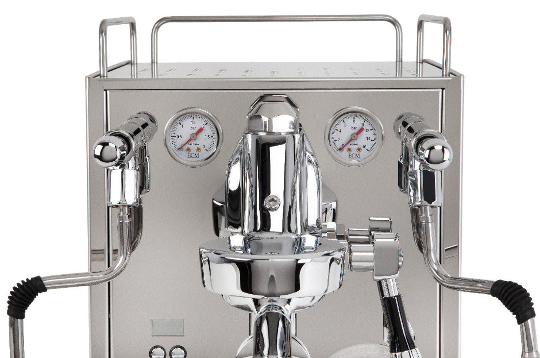 ecm mechanika max espresso machine close up of pid 82295 / CM100008-00