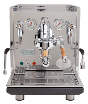 ECM Synchronika with wooden olive lever valve handle set 89493 / AC100053-00