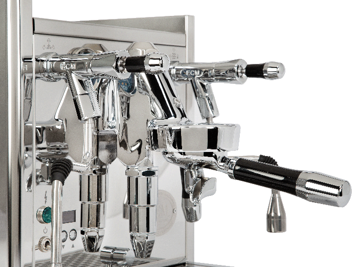 ECM Technika VI detail of brew group CM100021-00