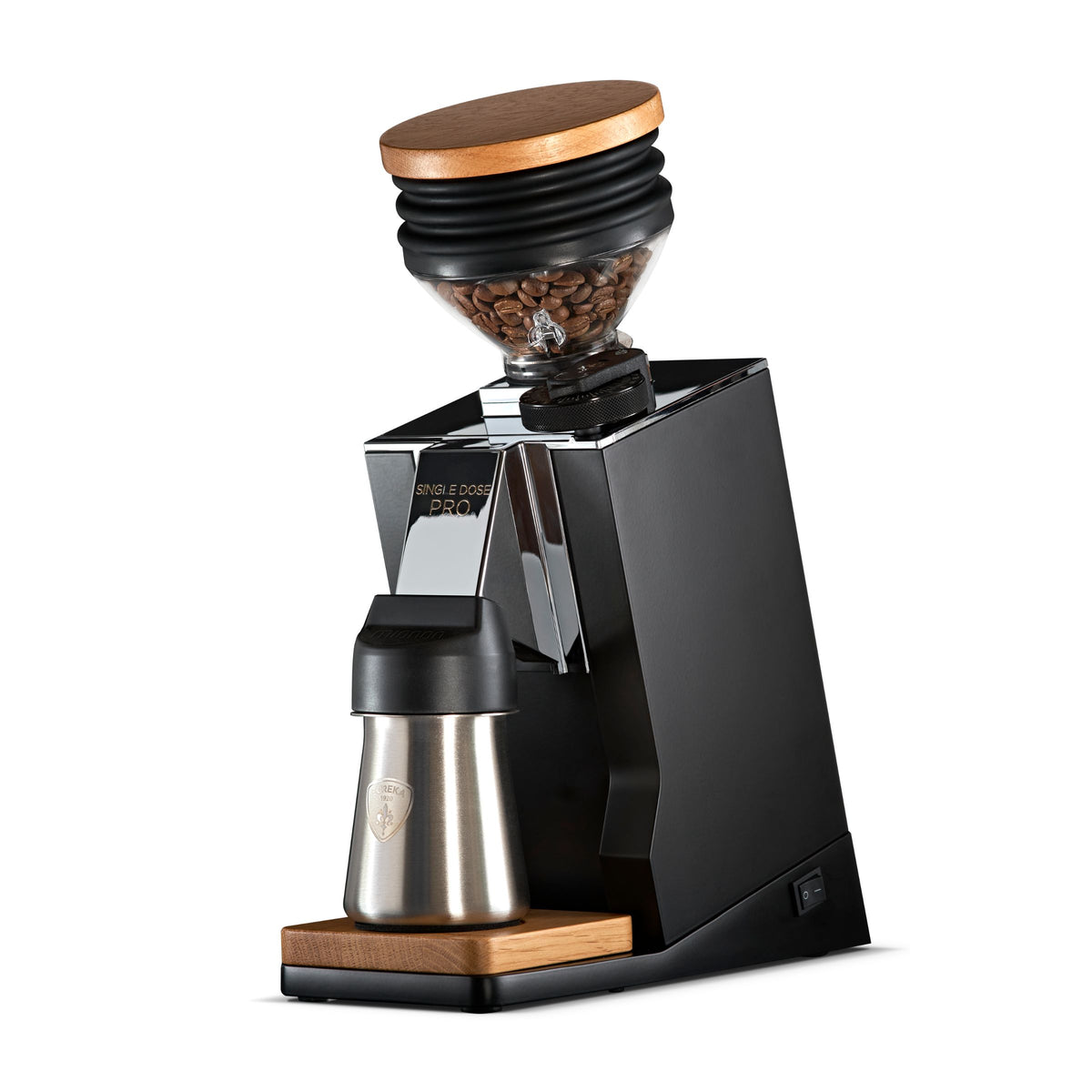 Eureka Mignon Single Dose Pro Corner View 