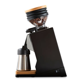 Eureka Mignon Single Dose Home Grinder black side view