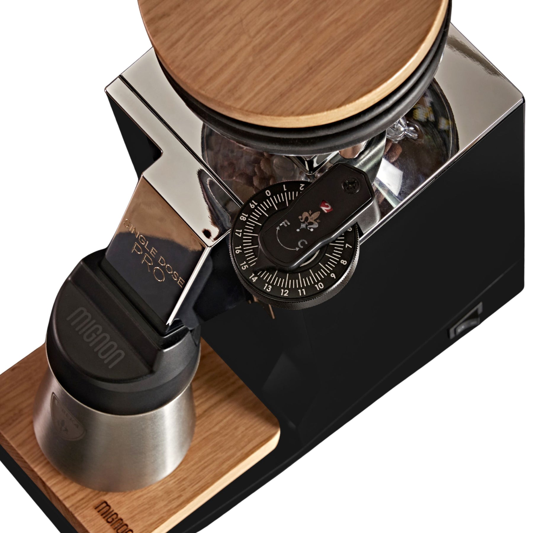 eureka mignon single dose grinder with dial