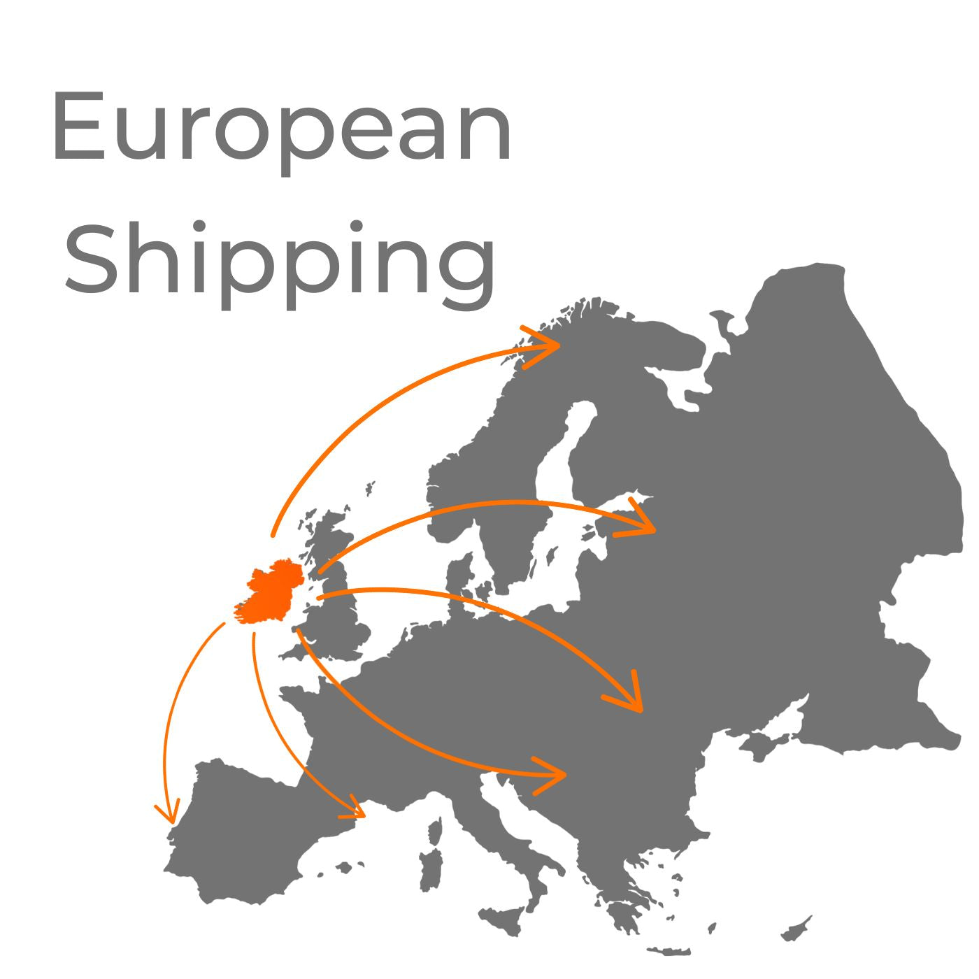 Eurpean shipping available from ireland