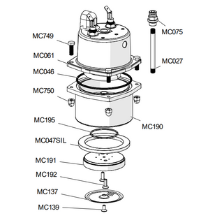 Lelit-shower-screen-exploded-diagram-mc137