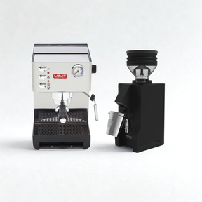 Lelit anna P41EM espresso machine combo with the eureka mignon zero grinder special offer