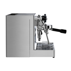 Lelit Mara X V2 espresso machine silver side of machine