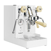 Lelit Mara X V2 white espresso machine corner