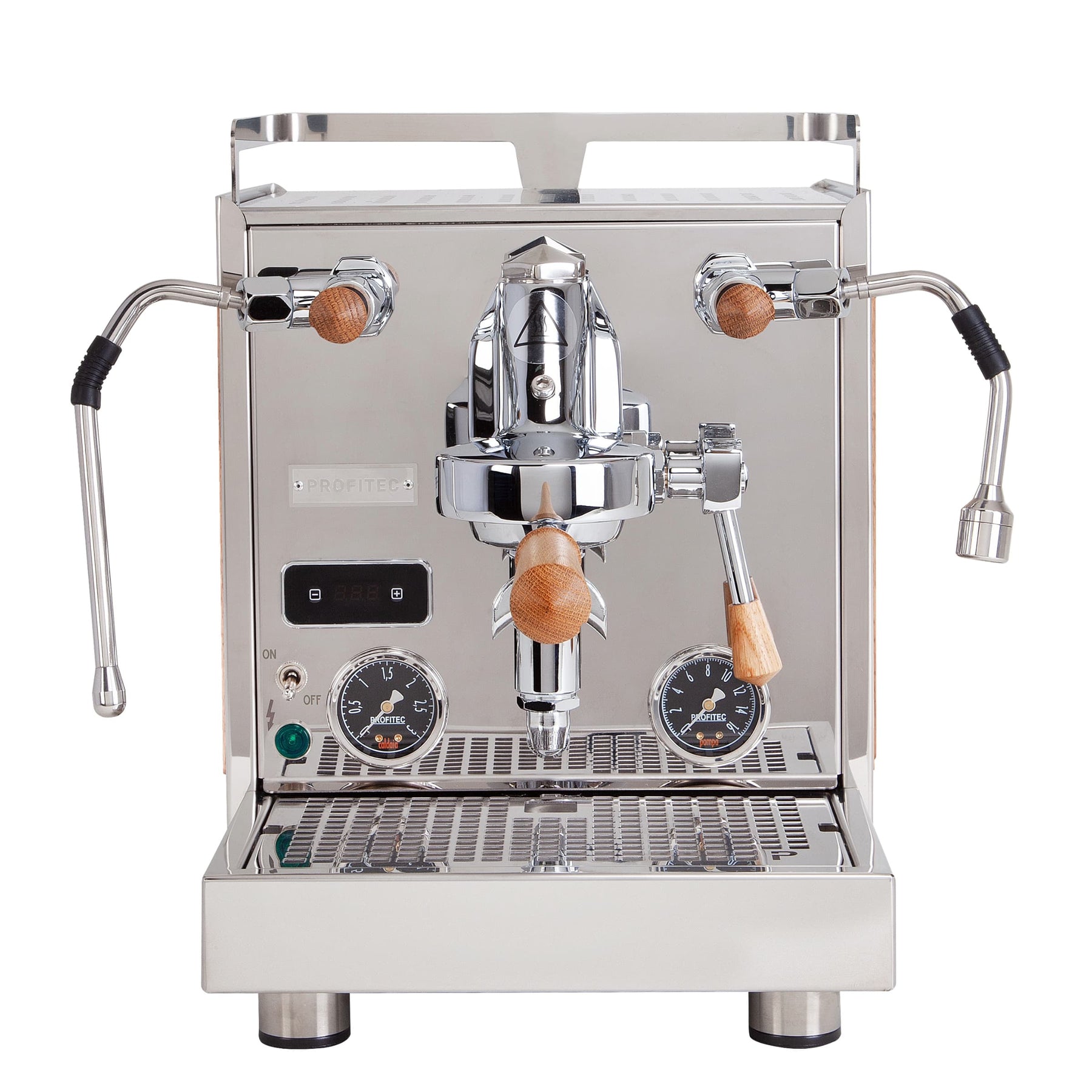 Profitec Pro 600 espresso machine oak customisation