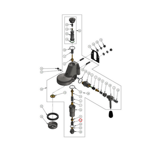 Part no. EM100039-00 / C219900431 lower spring profite / ecm