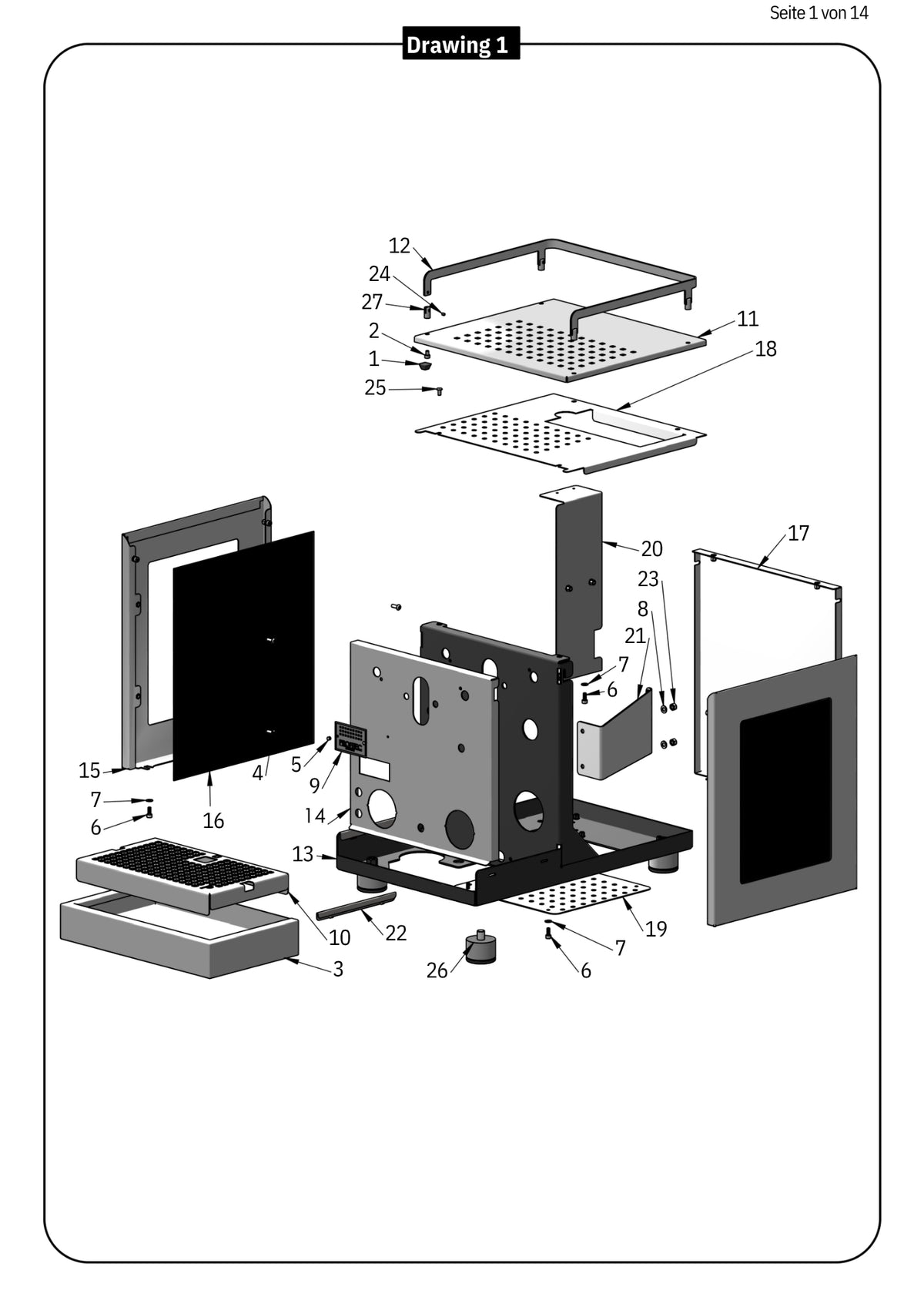 Pro 600 Body and Components