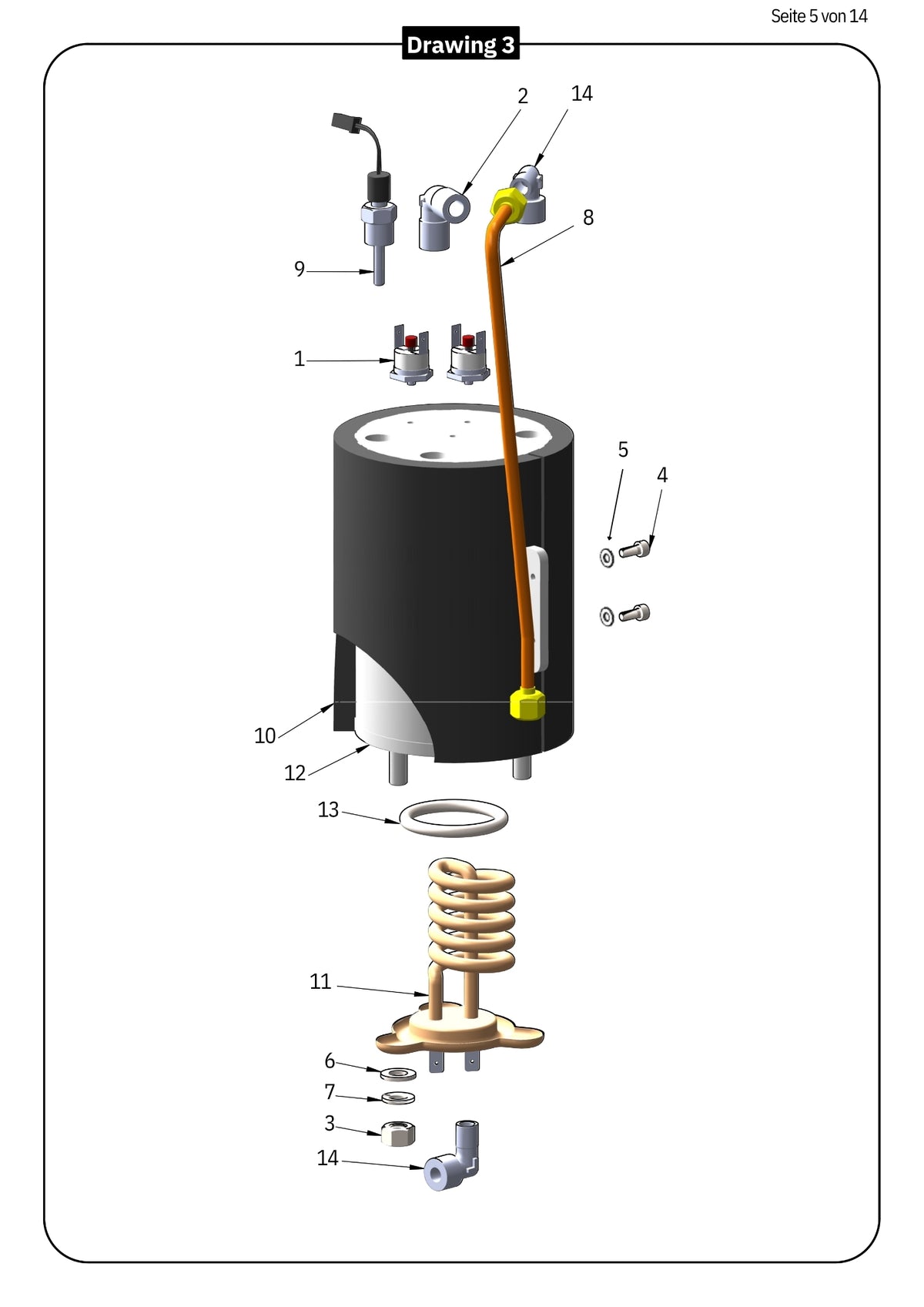 Pro 600 Coffee Boiler