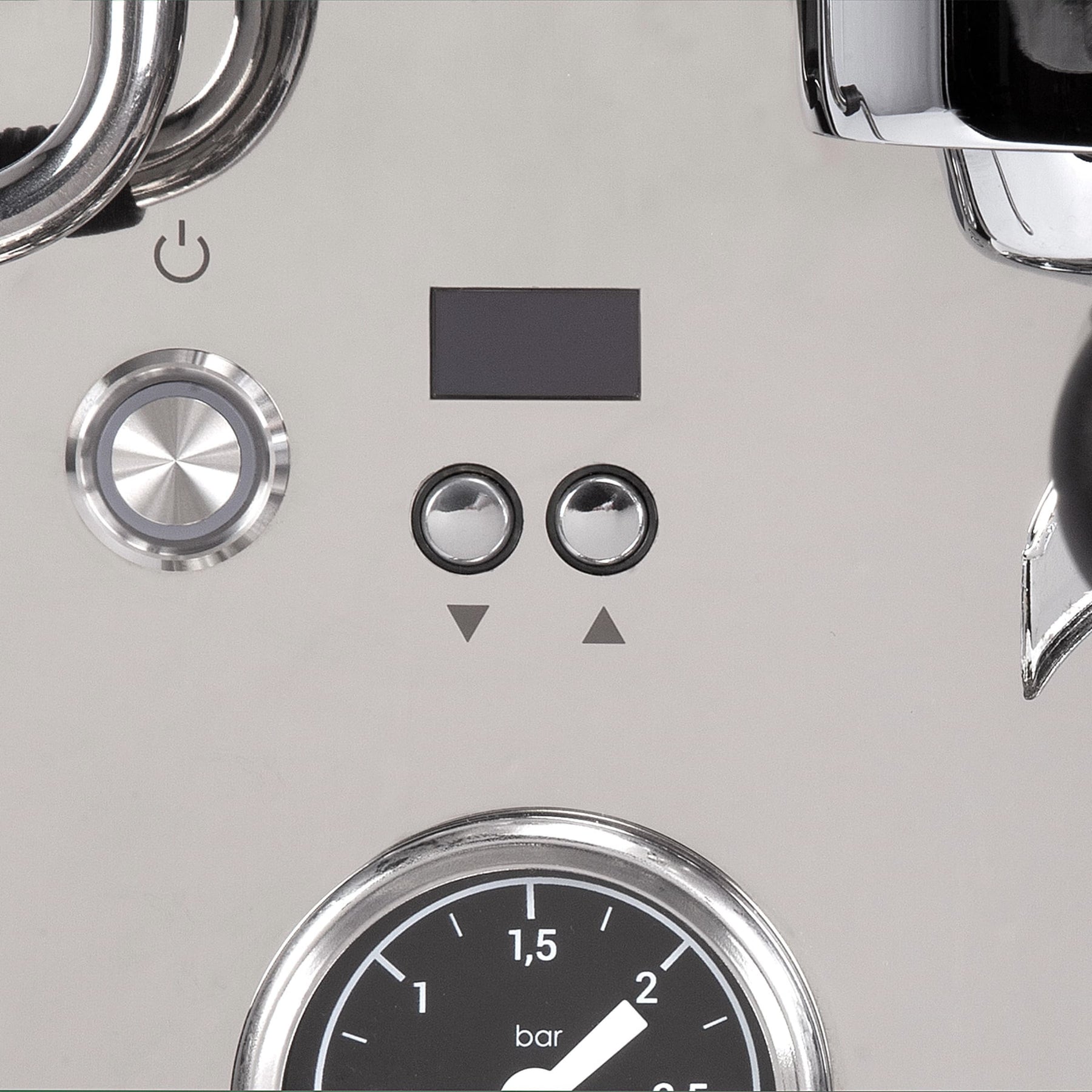 Close up of the Profitec Pro 700 Drive display