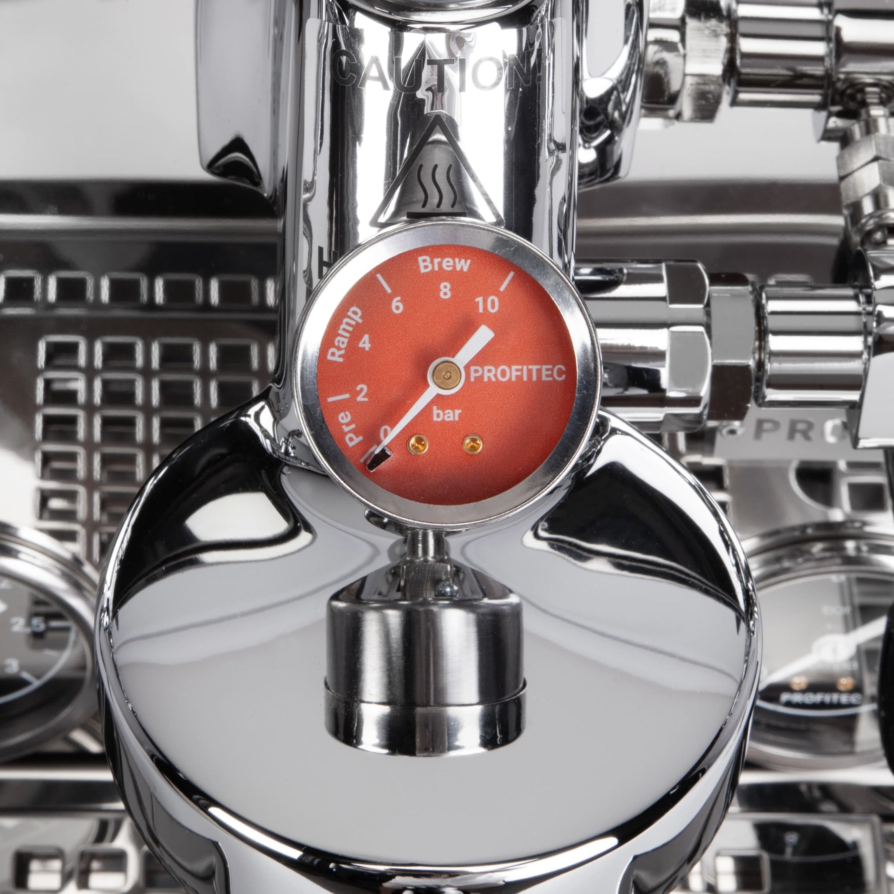 Profitec Pro 700 Drive detail of flow valve