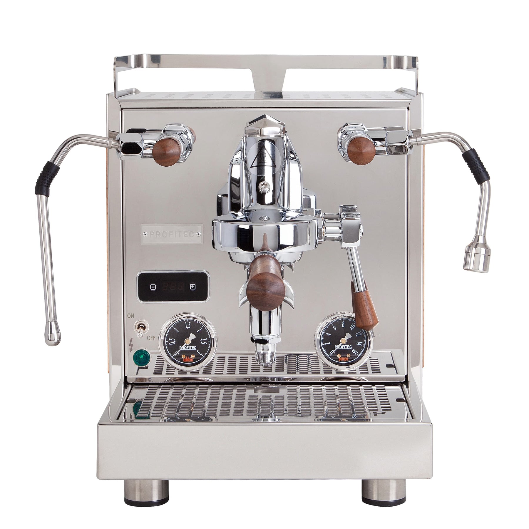 Profitec Pro 600 american walnut wood espresso machine