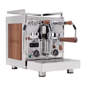 Profitec Pro 600 American Walnut wood handles