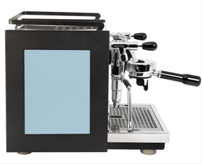 Profitec Ride espresso machine blue customisable side panel 