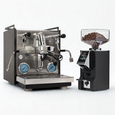 Profitec Ride espresso machine with the eureka specialita smart chrome grinder special offer