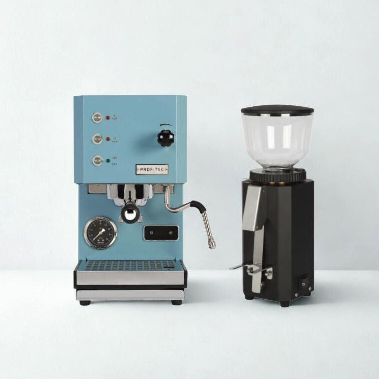 profitec go blue with m54 grinder combo deal