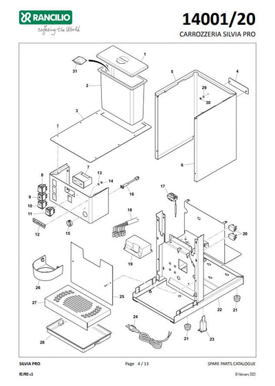 Silvia Pro Housing/Body
