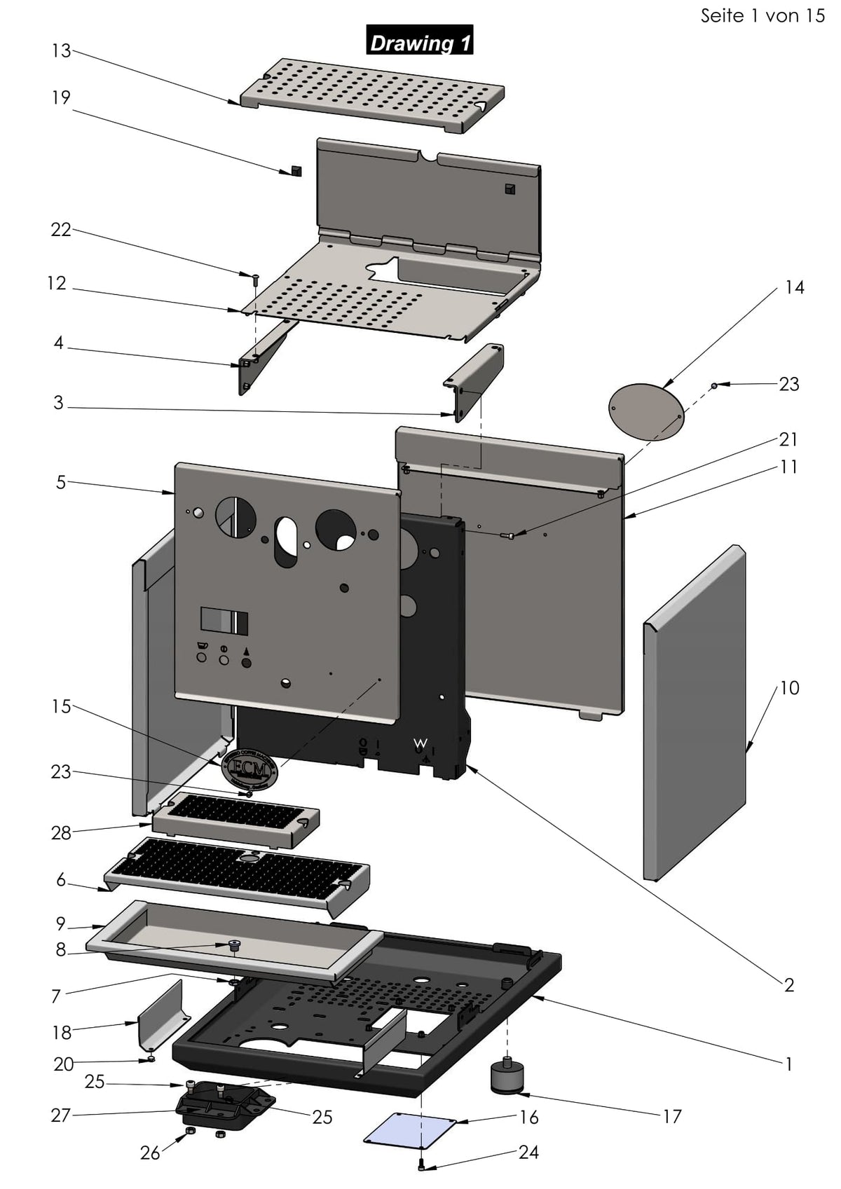 Synchronika 1 Body and Components