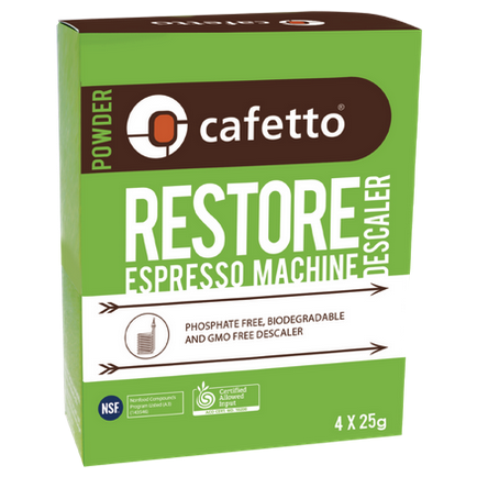restore espresso machine cleaner