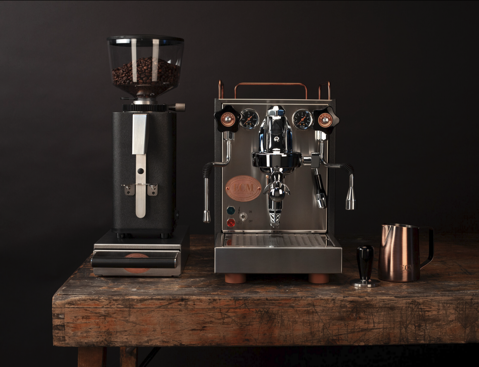 ecm-espresso-heritate-set-grinder-and-coffee-machine