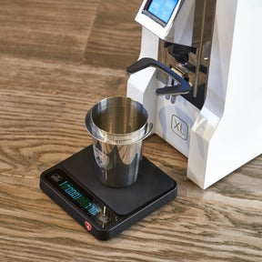 eureka precisa digital scales weighing coffee