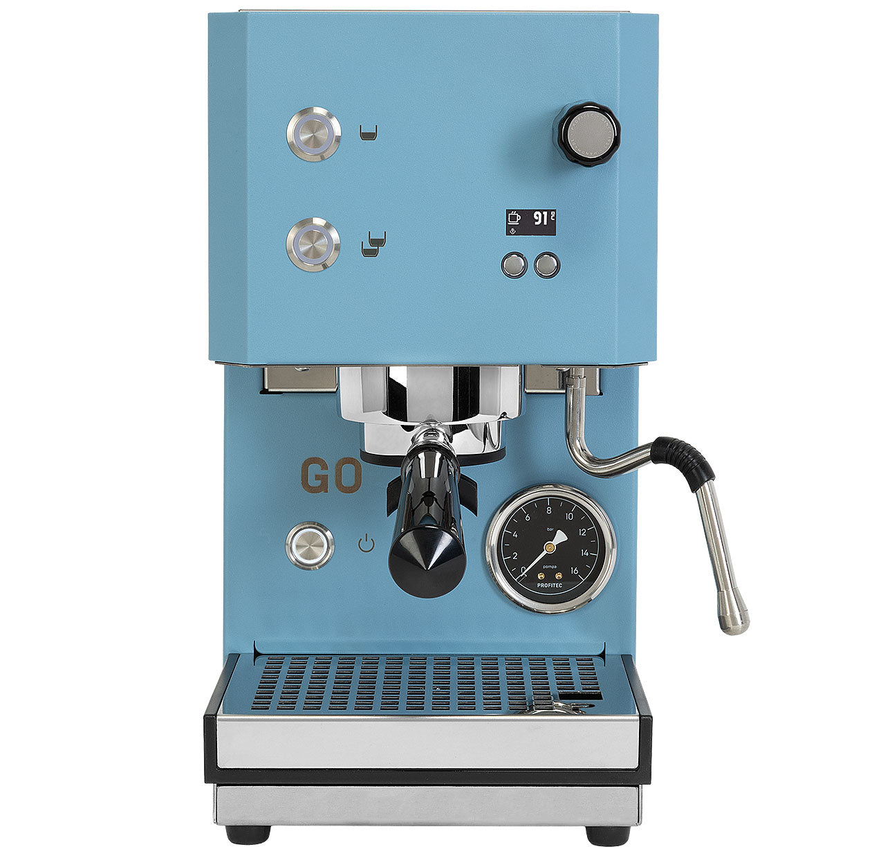 new version of profitec go blue espresso machine
