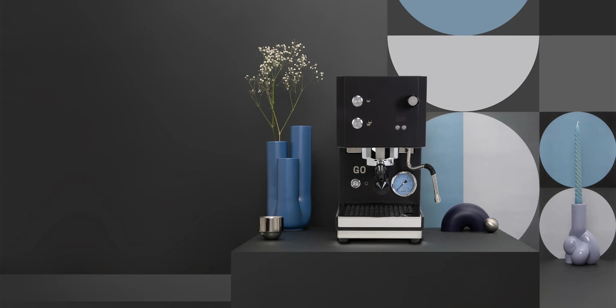 new profitec go 2.0 black espresso machine