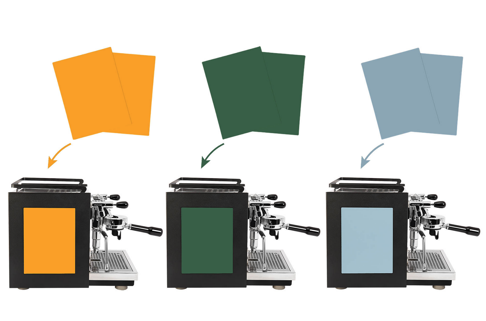Machine Side Pannels Profitec - Magnetic Side Panels