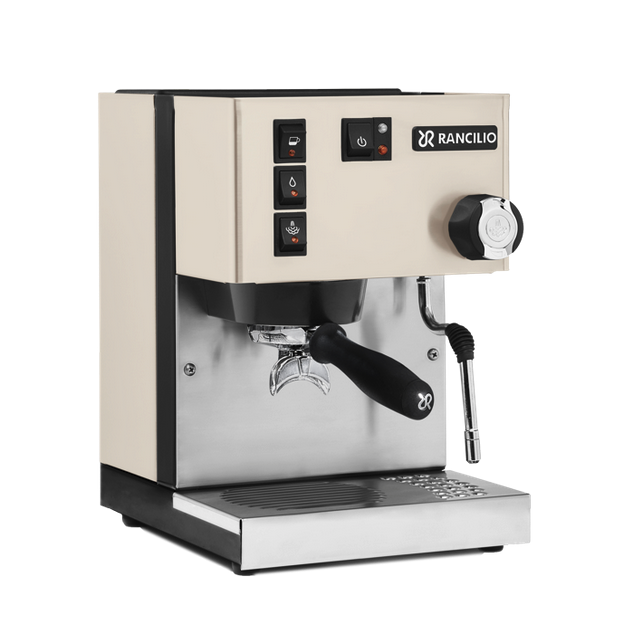 rancilio silvia v6 2023 version in white espresso machine