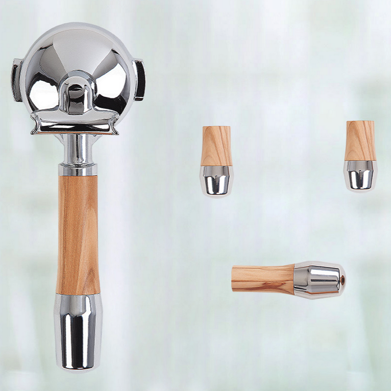 ecm synchronika olive wood handle set
