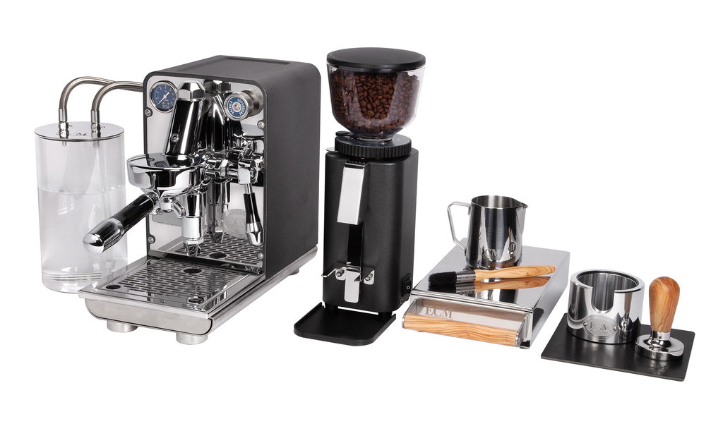 ecm puristika grinder and accessories collection